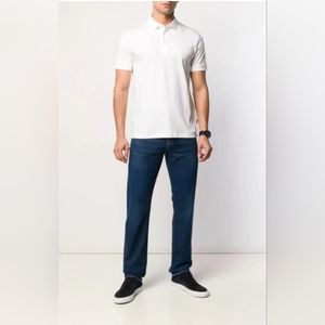 Boss Hugo Boss Prout 06 Regular Fit White Polo.